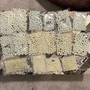 Pearls in different size